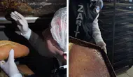Hatay’da fırın denetiminde şok görüntüler : Böcek ve izmaritler bulundu
