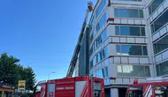 Beyoğlu'nda 6 katlı binada korkutan yangın