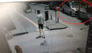 Antalya Manavgat'ta trafik ışıklarında kaza : Yaralanan olmadı