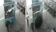 Siirt'te şişirilen kamyon lastiği patladı : 2 yaralı