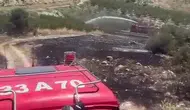 Mersin Mut'ta bahçe yangını : 6 dönüm arazi zarar gördü