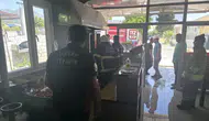 Hatay'da dönercide korkutan yangın