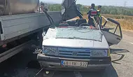 Çanakkale'de otomobil, kamyonete arkadan çarptı : 2'si ağır 4 yaralı