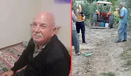Mersin'de el freni çekilmeyen traktörün altında kalan yaşlı adam öldü