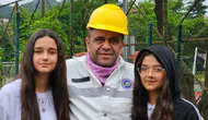 Zonguldak'ta maden işçileri, çocuklarının okulunda 'Babalar Günü'nü kutladı