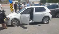 Adıyaman'da 2 araç çarpıştı : 1 kişi yaralandı