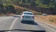 Marmaris'te ormana sigara izmariti atan sürücü yakalandı