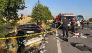 Nevşehir'de gurbetçi ailenin otomobili takla attı : 3 ölü, 1 yaralı