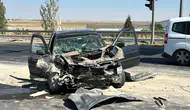 Aksaray'da otomobilin vince arkadan çarptığı kazada 3 kişi yaralandı