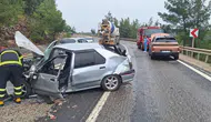 Bilecik'te zincirleme kazada 2 kişi yaralandı
