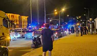 Bilecik'te orta refüje çarpan otomobil takla attı : 2 yaralı