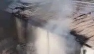 Adana'da narenciye paketleme tesisinde yangın