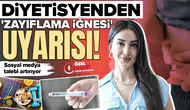 Diyetisyenden 'zayıflama iğnesi' uyarısı: Sosyal medya talebi artırıyor