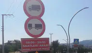 Bolu'da ağır tonajlı araçların belirli güzergahlardan geçişi yasaklandı