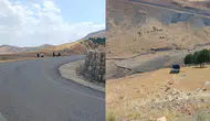 Siirt'te kamyonet şarampole devrildi : 3 kişi yaralandı