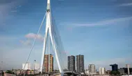 Hollanda Rotterdam'da iki tramvay çarpıştı : 15 yaralı