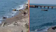 Zonguldak'ta Filyos Sahili'ne İHA vurdu