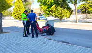 Aksaray'da motosiklet üzerinde kalp krizi geçiren şahıs hayatını kaybetti