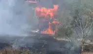 Ankara'da korkutan yangın : Alev alan ahşap ev kullanılamaz hale geldi