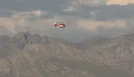 Van'da hamile hasta için ambulans helikopter seferber oldu