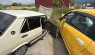 Bolu'da kaza : Ticari taksi ile otomobil çarpıştı