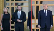 Trump ve Yunanistan Başbakanı Miçotakis'in 'mehter marşına' tepkileri gündem oldu