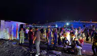 Kırıkkale'de yağmurda kayganlaşan yolda otobüs şarampole devrildi : 40 yaralı