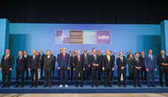 36. NATO Zirvesi'nde aile fotoğrafı çekildi : Liderler tek karede