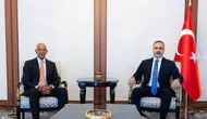 Bakan Fidan, ABD Ankara Büyükelçisi Barrack ile bir araya geldi