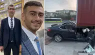 Kocaeli Körfez'de feci kaza : Otomobil tırın altına girdi, baba ile oğlu öldü