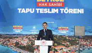 Bakan Kurum, Beykoz Hak Sahibi Tapu Teslim Töreni'nde konuştu