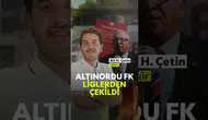 Altınordu FK liglerden çekildi : Kulüp altyapıya odaklanma kararı aldı