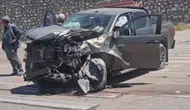 Malatya’da iki otomobil çarpıştı : 3 yaralı