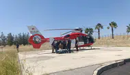 Şırnak'taki trafik kazasında yaralanan kişi ambulans helikopterle Şanlıurfa'ya sevk edildi