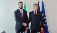 Fransa Cumhurbaşkanı Macron, Suriye'nin başkenti Şam'da