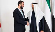 BAE Devlet Başkanı Zayid, Suriye Cumhurbaşkanı Şara ile görüştü