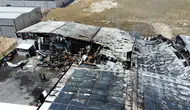 Afyonkarahisar'da sucuk fabrikası yangın sonrası küle döndü : Tesis enkaza dönüştü