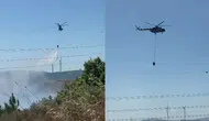 Bursa Karacabey'de tarım arazisinde yangın