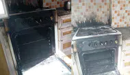 Zonguldak'ta elektrik prizinden yangın çıktı