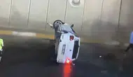 Şanlıurfa'da otomobil takla attı : 2 kişi yaralandı