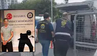 Küçükçekmece'de kan donduran cinayet : Meslektaşını öldüren şüpheli iş yerinde yakalandı