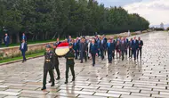 NATO heyeti, Anıtkabir'i ziyaret etti