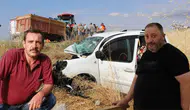 Amasya'da cenaze dönüşü feci kaza : 3 ölü, 3 yaralı