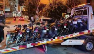 Gaziantep'te motosiklet denetimi : 208 sürücüye milyonlarca lira ceza