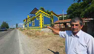Fenerbahçe sevgisini evine taşıdı ! Sarı-lacivert boyadığı evi ilgi odağı oldu