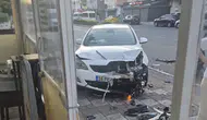 Lüleburgaz'da iki otomobil çarpıştı, bir sürücü yaralandı
