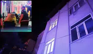 Aksaray'da eşi kapıyı açmayan 19 yaşındaki genç çatıya tırmandı : 3'üncü kattan düştü
