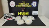 Düzce’de uyuşturucu operasyonu : 5 kilo metamfetamin ele geçirildi