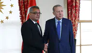 Cumhurbaşkanı Erdoğan'dan KKTC Cumhurbaşkanı Erhüman'a telefon