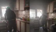 İskenderun'da yangın : Ocakta unutulan yemek yangına neden oldu